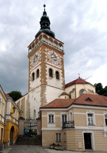 Věž kostela sv. Václava